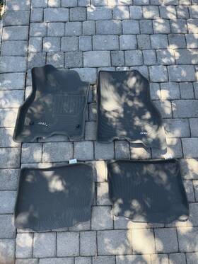 L1ns09311509 3d Maxpider Nissan Leaf Grey Floor Mat - All Weather Reman