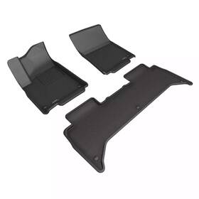 L1ri00401509 3d Maxpider For Rivian Rit 2022-2024 Kagu Black R1 R2 Floor Mat