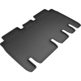 L1tl01121509 3d Maxpider Kagu 2nd Row Floormats - Black For 2016-2020 Tesla Model X