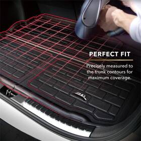 M1ch0941309 3d Maxpider Fits 19-24 Chevrolet Trailblazer Kagu Black Cross Fold Cargo Liner