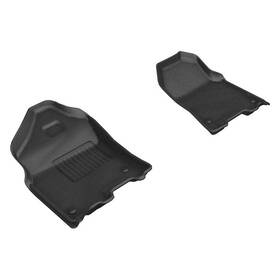 Tlx-acel1dg02811509-cl360a70 3d Maxpider For Dodge Ram 1500 2019-2020 Kagu Series Floor Mats 1st Row Black