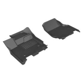 Tlx-acel1fr08311509-cl360a70 3d Maxpider For Ford F-150 Supercab/supercrew 2015-2020 Kagu Series Floor Mats