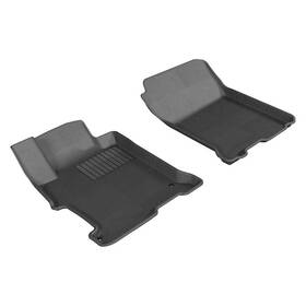 Tlx-acel1hd04811509-cl360a70 3d Maxpider For Honda Accord 2013-2017 Kagu Series Floor Mats 1st Row Black