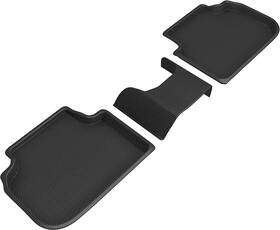 L1bm11121509 3d Maxpixer Maxpider Kagu 2nd Row Floor Mats For 20-24 Bmw 220i/228i Gran Coupe-black
