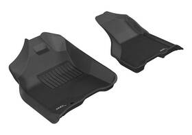L1dg01711509 3d Maxpixer Maxpider Kagu 1st Row Floor Mats For 09-12 Ram 1500 Cc 25/3500 Cc/mega-black