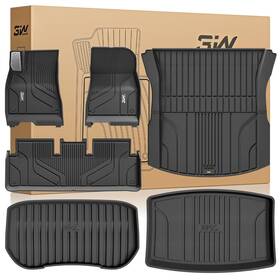 3w 3-2024-2025-mfl Ftm Tm Lrtm Tesla Model 3 Floor Mats 2026 2025 2024 With Metal Pedal Full Set Ca