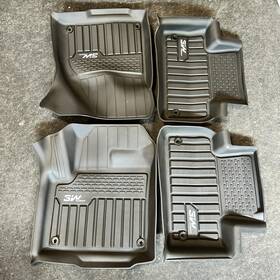 3w 680904186590 Durable Tpe Black Floor Mats For Range Rover/land Rover Evoque 2011-2022