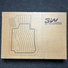 3w 681385406467 All Weather Tpe Floor Mats Liner For 2018-2024 Bmw X3 And 2019-2025 X4