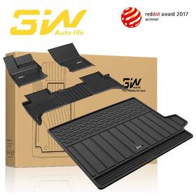 3w-range 3w Auto Life Floor Mats And Cargo Liner For Range Rover Evoque 2020-2025 All Weather Car Mat