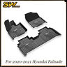 3w2022052108 Floor Mats Tpe Rows Liner For Hyundai Palisade 840004624150
