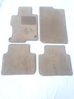 4205-b Avery S Floor Mats Honda Accord 4pc Set Carpet Beige 2pc Frnts 2 Pc Rears Fits 2013-2017