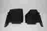 43512 Westin Wade Dodge Ram Quad Cab Black Front Floor Liner Mats 2pc 2012 2014