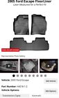 44018-1-2 Weathertech Mats Floorliner For Escape Auto Trans Row Grey