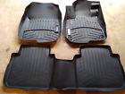 441110-1-2 Weathertech Floor Mats Floorliner For Honda Row Black 787765676793
