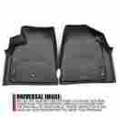 441891 Weathertech Black Front Floor Mats Fit 2006-2013 Suzuki Grand Vitara
