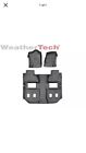 44607-1-3 Weathertech Floorliner For Xl Seats Black 787765990035