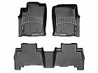 448671-448722 Weathertech Floorliner For Toyota Tacoma Double Cab Black 787765603805
