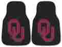 4610405473 Fanmats Oklahoma Sooners Printed Carpet Car Mat 2 Piece Set 846104054736