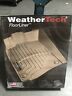476071-475424 Weathertech Floorliner Mats Silverado Sierra Crew Cab Cocoa New