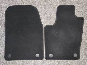 4car-cp176bk 4caroption 2024 Dodge Durango Oem Black Nylon Front Floor Mats Used For 2 Months Only