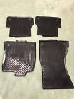4g1061501041 Audi Oem Rubber Floor Mats Front Back Black