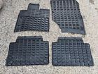 4l0061511 4l1061221 4l1 061 221 061221 Audi Rubber Floor Mat Set Black