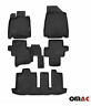 5028444 Omac Floor Mats Liner Molded Black Pieces Fits 698797908016