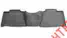 62432 Husky Liners Floor Mats Second Seat Rubberized Gray Chevy Gmc Suv