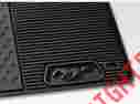 6r3z-6313300-a Mustang Ford 2005-2009 Black Rubber All Weather Floor Mats Front Rear Oem New