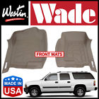 72-003301 Westin Wade Chevrolet Suburban Front Row Floor Mats Tan