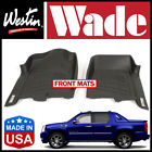 72-110001ex Westin Wade Cadillac Escalade Esv Front Row Floor Mats Black