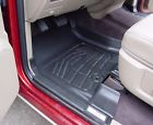 72-110033 Wade Front Row Floor Mats In Black For Dodge Ram