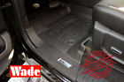 72-110084 Wade Automotive Products Front Row Black Floor Mats For Ford