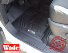 72-110099 Wade Automotive Products Front Row Black Floor Mats For Nissan