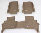 72-130074 72-133075 Wade First Second Row Floor Mats In Tan For Gmc