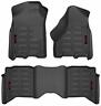 753933796020 Gator Accessories Black Front And Seat Floor Liners