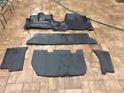3-rows 787765165068 Weathertech Floorliner For Honda Odyssey Black Used