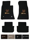 817001-1p Lloyds Cadillac Deville Floor Mats Double Gold Crest Logos On