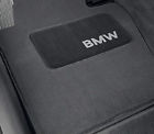 82-11-1-469-520 Bmw Gray Carpet Floor Mats Heel Pad Sedan