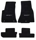 822053-ap Lloyd Mats Dodge Challenger Pc Floor Silver Srt Logos Velourtex
