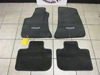 82212277ab Mopar Chrysler Black Floor Mats Wing Logo Rwd New Oem