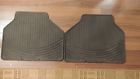 82550151197 Bmw Series Black Rubber Rear Winter Floor Mats Weathertech