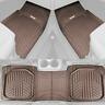 826942661341 Motor Trend Flextough Plus Brown Rubber Car Floor