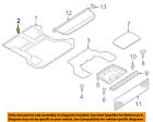 849360w001 Nissan Infiniti Oem 97-03