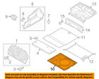 857053t500 Kia Oem Mat Set