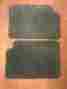 Wppi-4f49-r-9 88-91 Oem Honda Civic Sedan Rear Floor Mats X2 Ef
