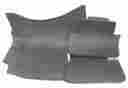 8k0-061-511-041 8k1-061-221-041 Audi Set 4 Genuine All Weather Floor Mat Front Rear Right Left Black A4 S4