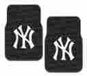 0879182 90567 Northwest 2pc Mlb New York Yankees Rubber Floor Mats 087918905672