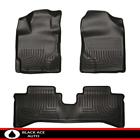 99501 Husky Liners Weatherbeater Row Floor Mats Black For 753933995010