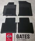 999e1-ut010bk Nissan Altima Oem Rubber All Weather Mats Sedan Only